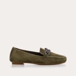 MOCASSINS HOLDING CUIR VELOURS