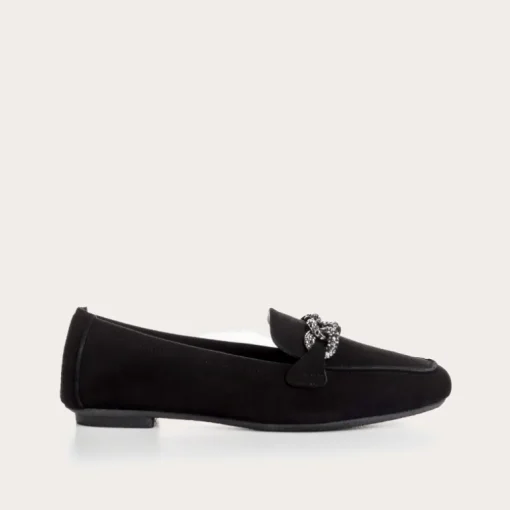MOCASSINS HOLDING CUIR VELOURS