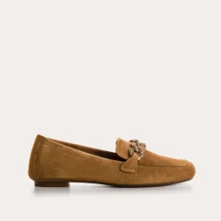 MOCASSINS HOLDING CUIR VELOURS