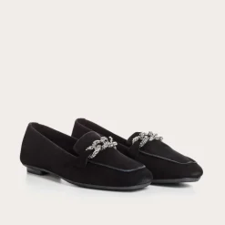 MOCASSINS HOLDING CUIR VELOURS