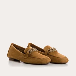 MOCASSINS HOLDING CUIR VELOURS