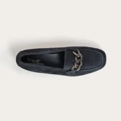 MOCASSINS HOLDING CUIR VELOURS