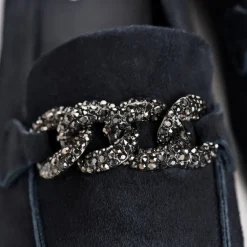 MOCASSINS HOLDING CUIR VELOURS