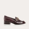 MOCASSINS JANIS VERNIS GRAINE