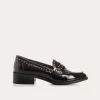 MOCASSINS JOYA ROCK CUIR VERNIS ET CLOUS