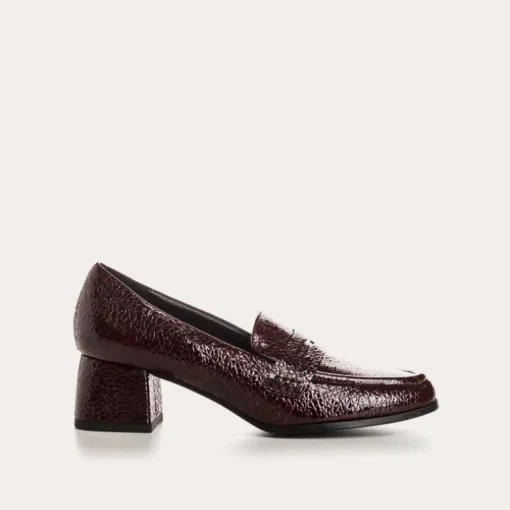 MOCASSINS LENNON VERNIS GRAINE