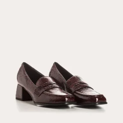 MOCASSINS LENNON VERNIS GRAINE