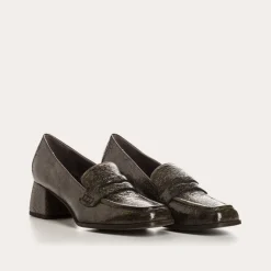 MOCASSINS LENNON VERNIS GRAINE
