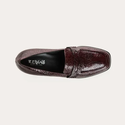 MOCASSINS LENNON VERNIS GRAINE