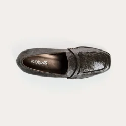 MOCASSINS LENNON VERNIS GRAINE