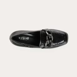 MOCASSINS LIMBA VERNIS GRAINE