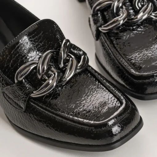 MOCASSINS LIMBA VERNIS GRAINE