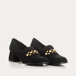 MOCASSINS LIVY CUIR VELOURS