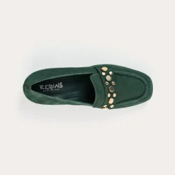 MOCASSINS LIVY CUIR VELOURS