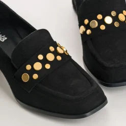 MOCASSINS LIVY CUIR VELOURS