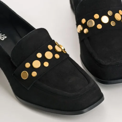 MOCASSINS LIVY CUIR VELOURS