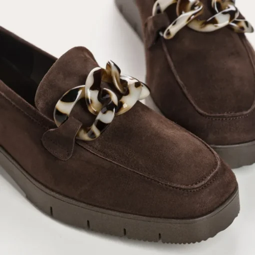 MOCASSINS MADISON CUIR VELOURS