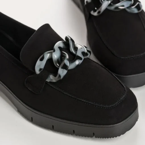 MOCASSINS MADISON CUIR VELOURS