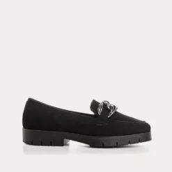 MOCASSINS MASHI CUIR VELOURS