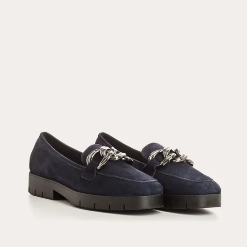 MOCASSINS MASHI CUIR VELOURS