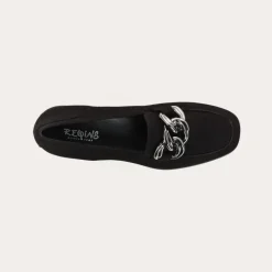 MOCASSINS MASHI CUIR VELOURS