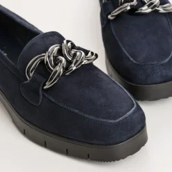 MOCASSINS MASHI CUIR VELOURS