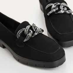 MOCASSINS MASHI CUIR VELOURS