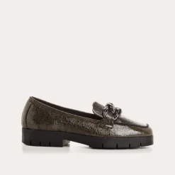 MOCASSINS MASHI VERNIS GRAINE