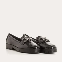 MOCASSINS MASHI VERNIS GRAINE