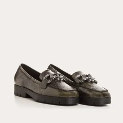 MOCASSINS MASHI VERNIS GRAINE