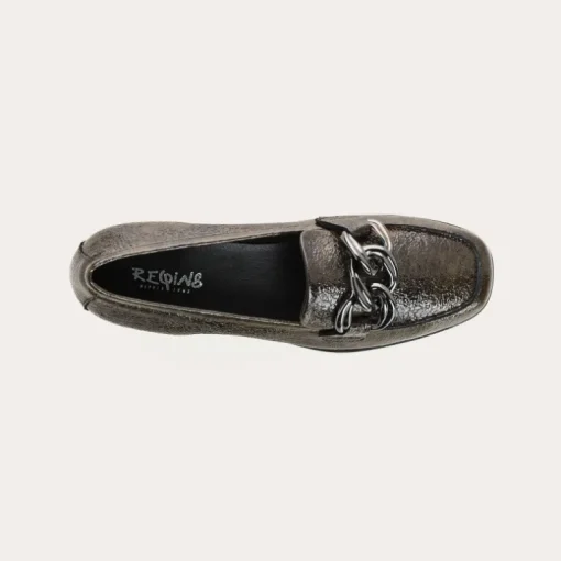 MOCASSINS MASHI VERNIS GRAINE