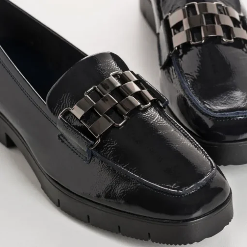 MOCASSINS MELVIN CUIR VERNIS