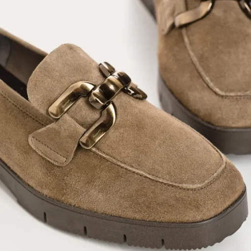 MOCASSINS MIKA CUIR VELOURS