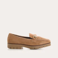 MOCASSINS MUSE CUIR VELOURS