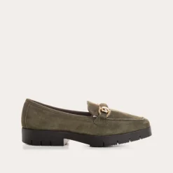 MOCASSINS MUSE CUIR VELOURS