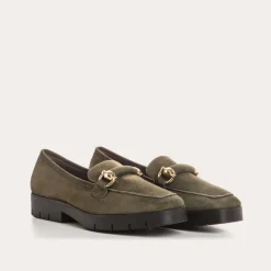 MOCASSINS MUSE CUIR VELOURS
