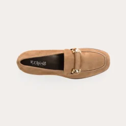 MOCASSINS MUSE CUIR VELOURS