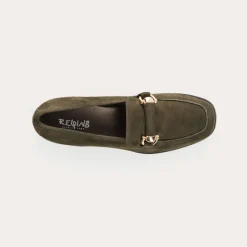 MOCASSINS MUSE CUIR VELOURS