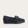 MOCASSINS NASTER CUIR VELOURS