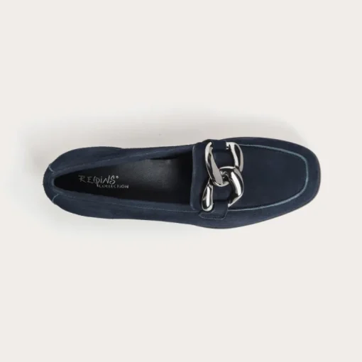 MOCASSINS NASTER CUIR VELOURS