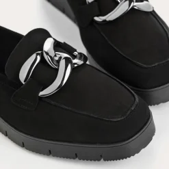 MOCASSINS NASTER CUIR VELOURS