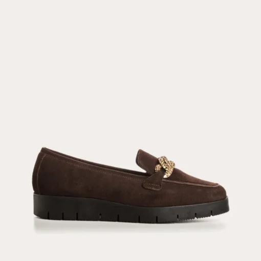 MOCASSINS NORA CUIR VELOURS
