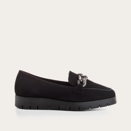MOCASSINS NORA CUIR VELOURS