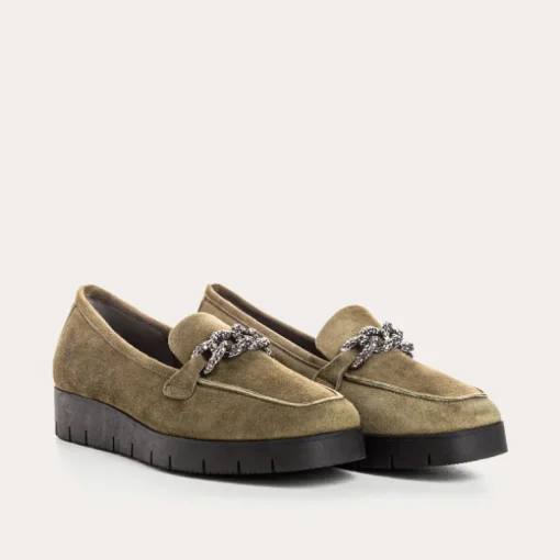 MOCASSINS NORA CUIR VELOURS