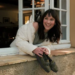 MOCASSINS NORA CUIR VELOURS