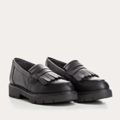 MOCASSINS OWEN CUIR GRAINE