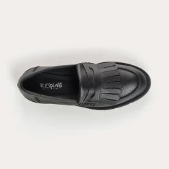 MOCASSINS OWEN CUIR GRAINE
