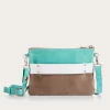 POCHETTE CARLA CUIR VELOURS