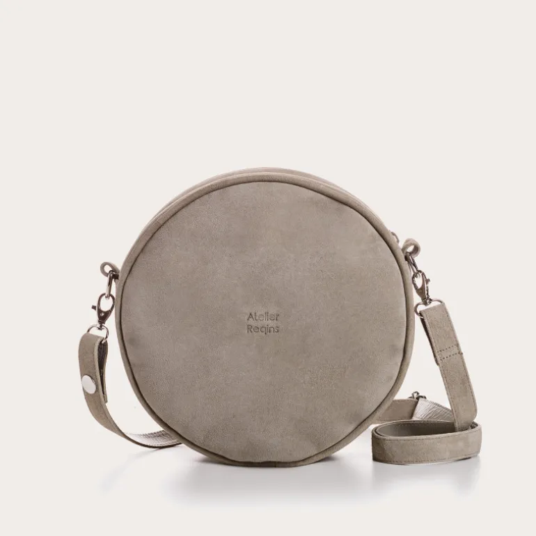 SAC CALIOPE CUIR VELOURS