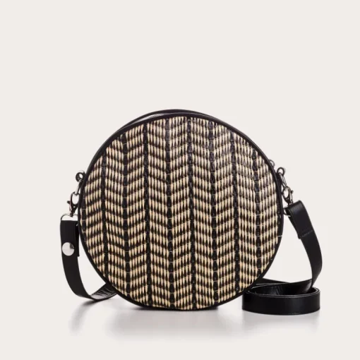 SAC CALIOPE CUIR/PALM
